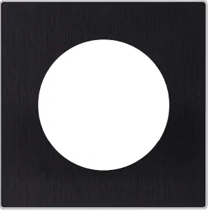 Fontini DOM Plate anthracite brossé